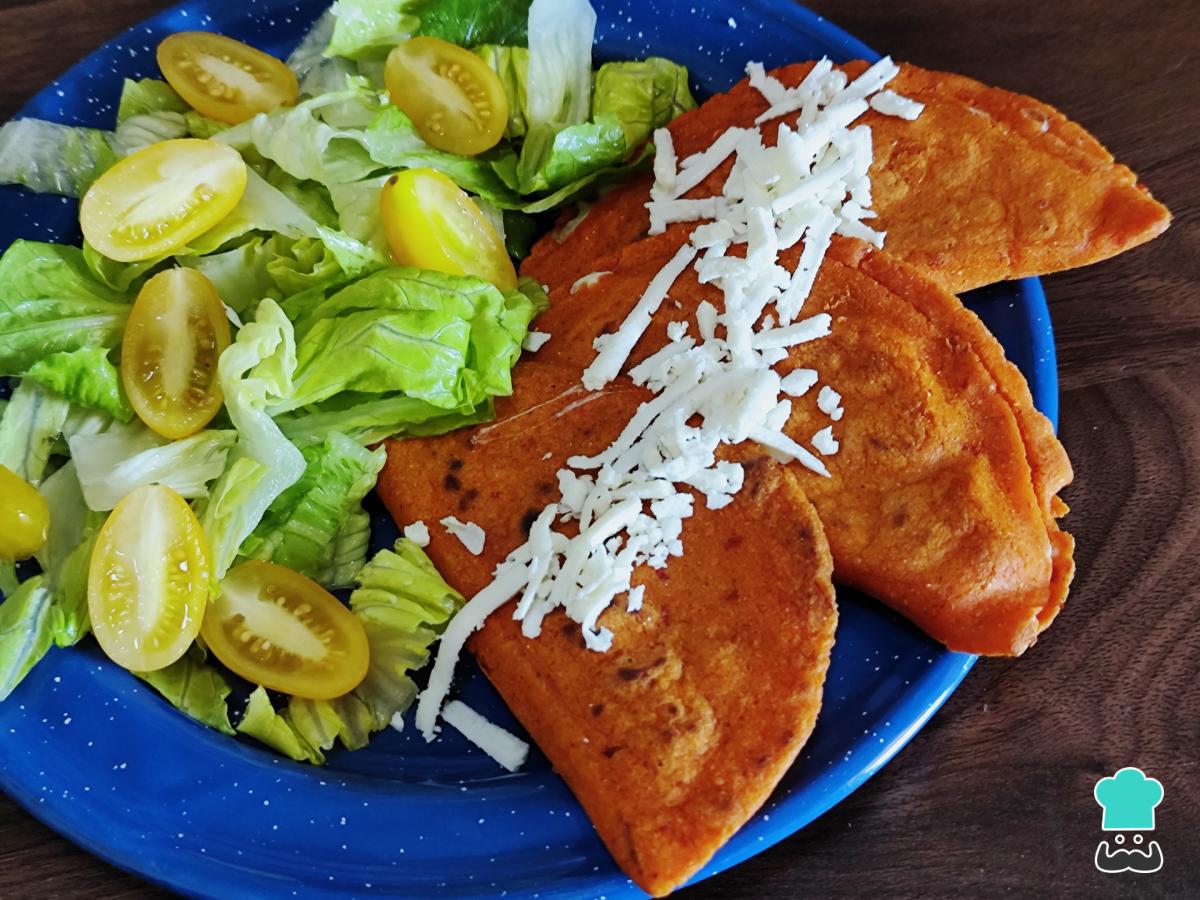 Receta de Quesadillas potosinas