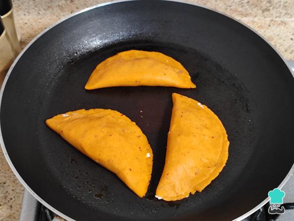 Receta de Quesadillas potosinas - Paso 5