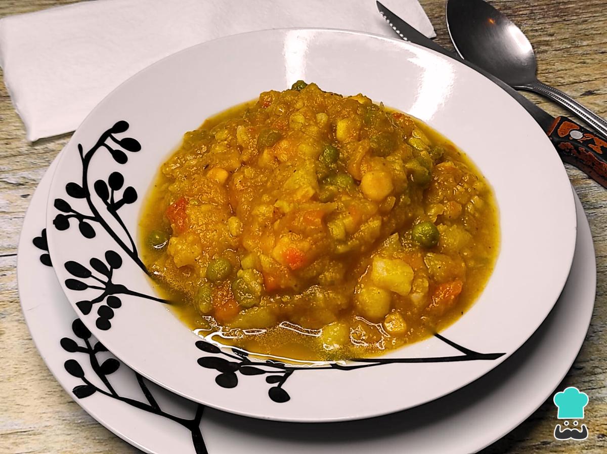 Receta de Charquicán de verduras
