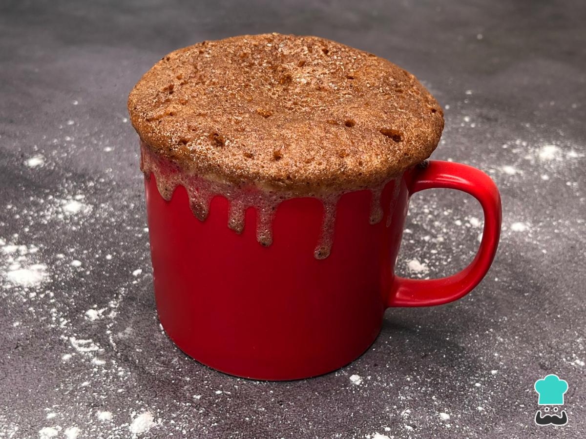 Receta de Queque en taza