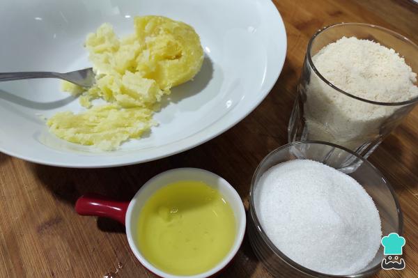 Receta de Panellets con patata - Paso 1