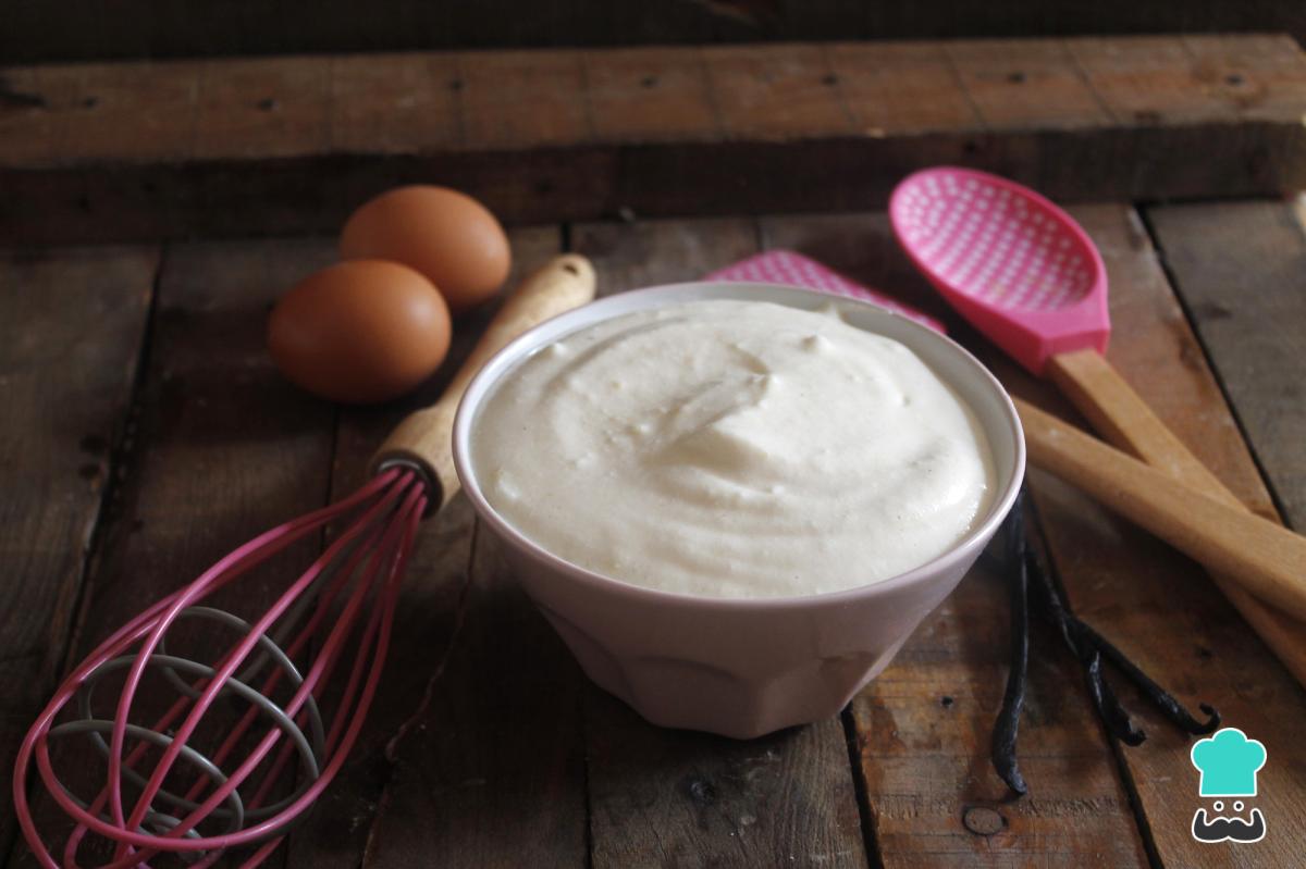 Receta de Crema chiboust