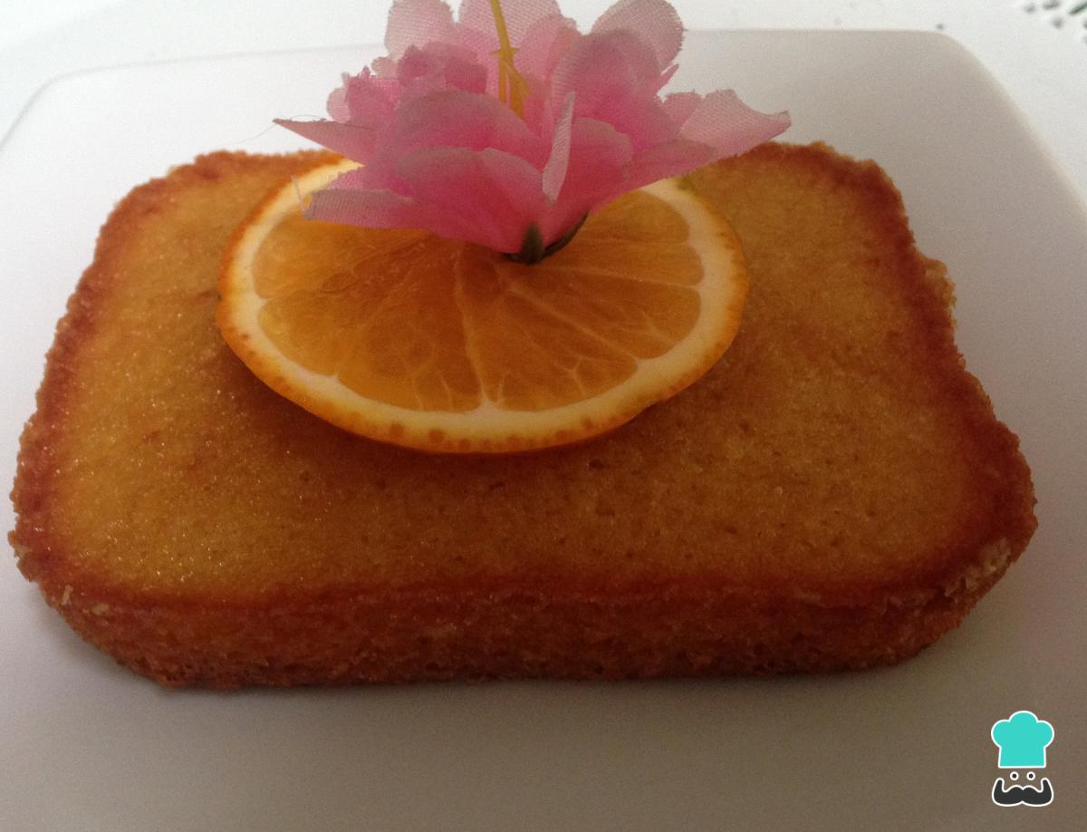 Receta de Queque de naranja casero