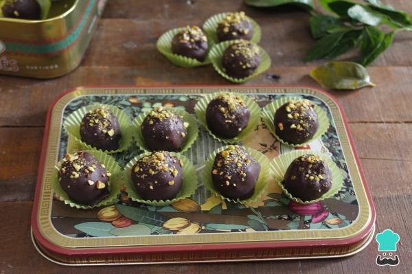 Receta de Trufas de pistacho