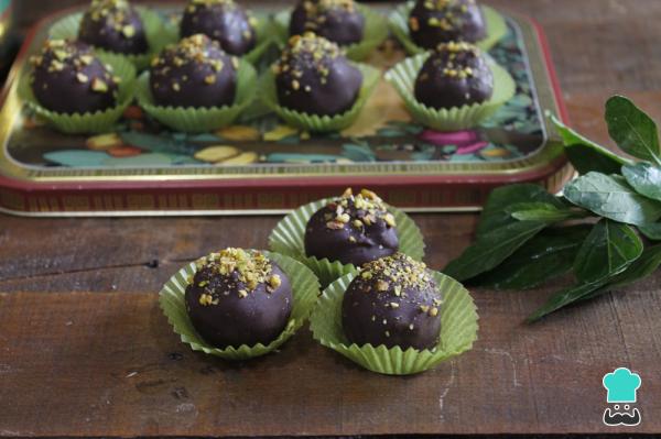 Receta de Trufas de pistacho - Paso 6