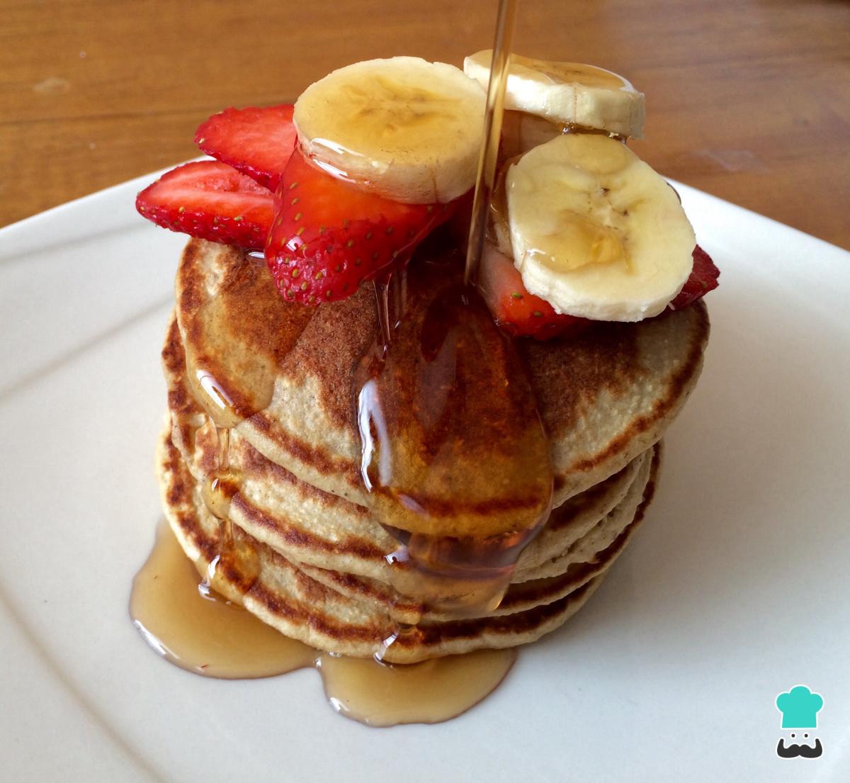 Receta de Tortitas de avena y plátano