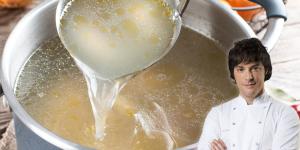 Jordi Cruz, chef: “El caldo más rico y saludable se hace con 1 kg de huesos, 2 litros de agua y 12 g de sal”