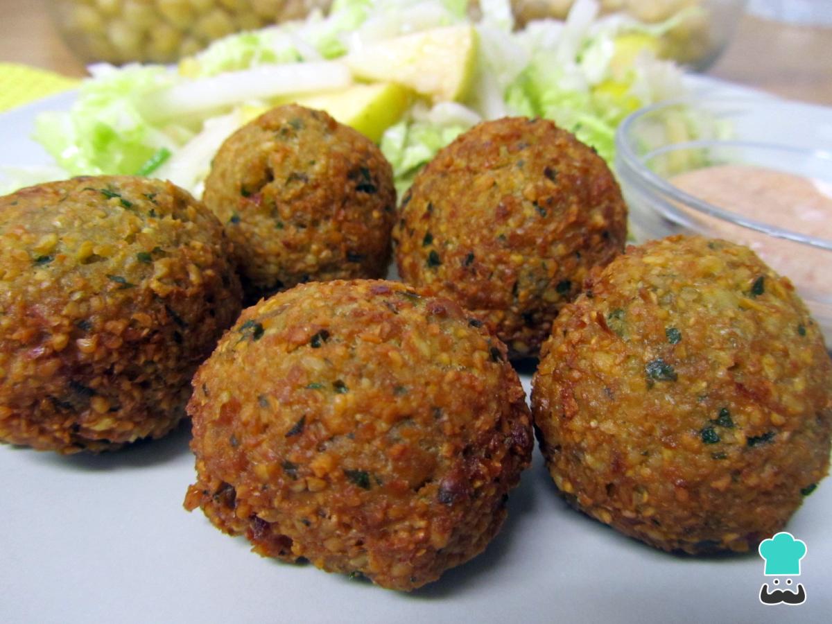 Receta de Falafel de garbanzos