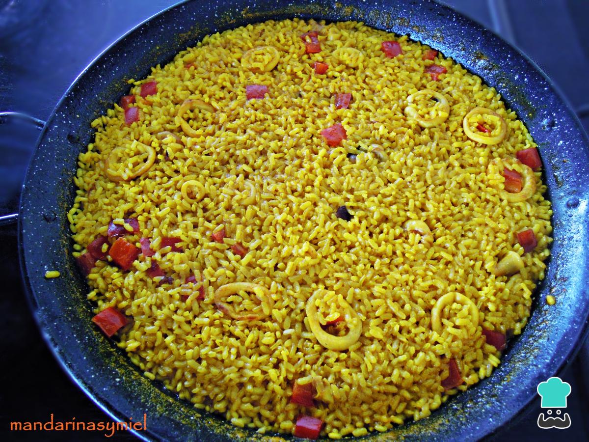 Receta de Arroz rossejat o arrosejat
