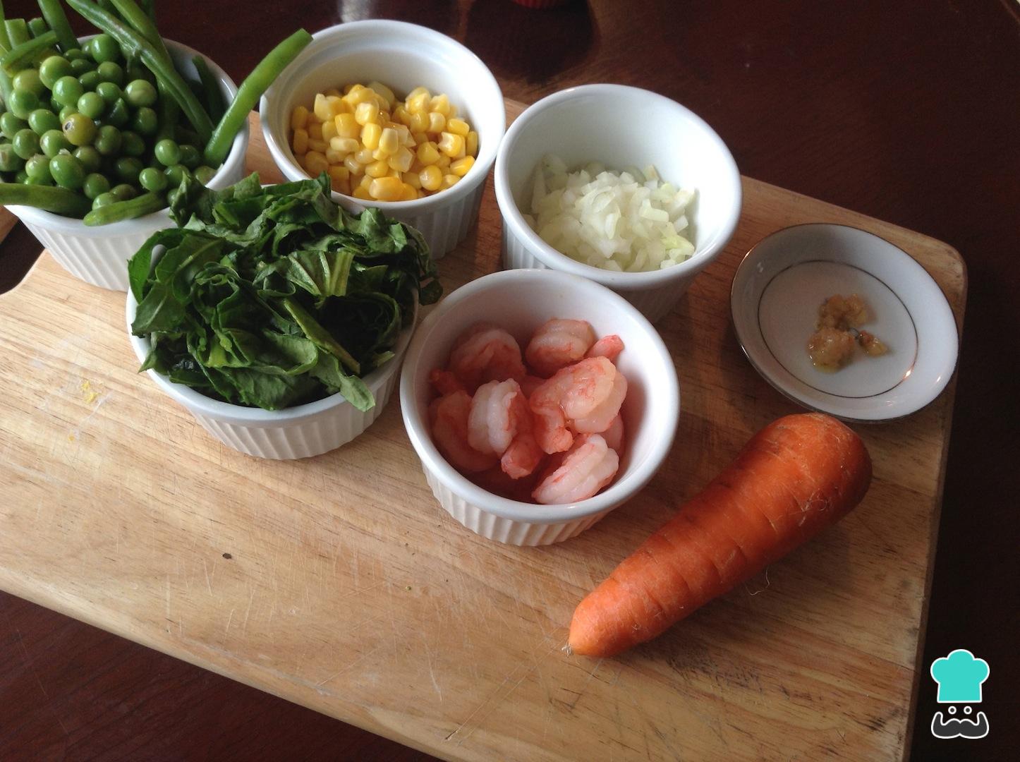 Ensalada Agridulce Con Camarones Fácil