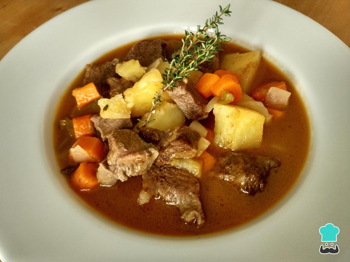 Receta de Guiso de ternera con patatas