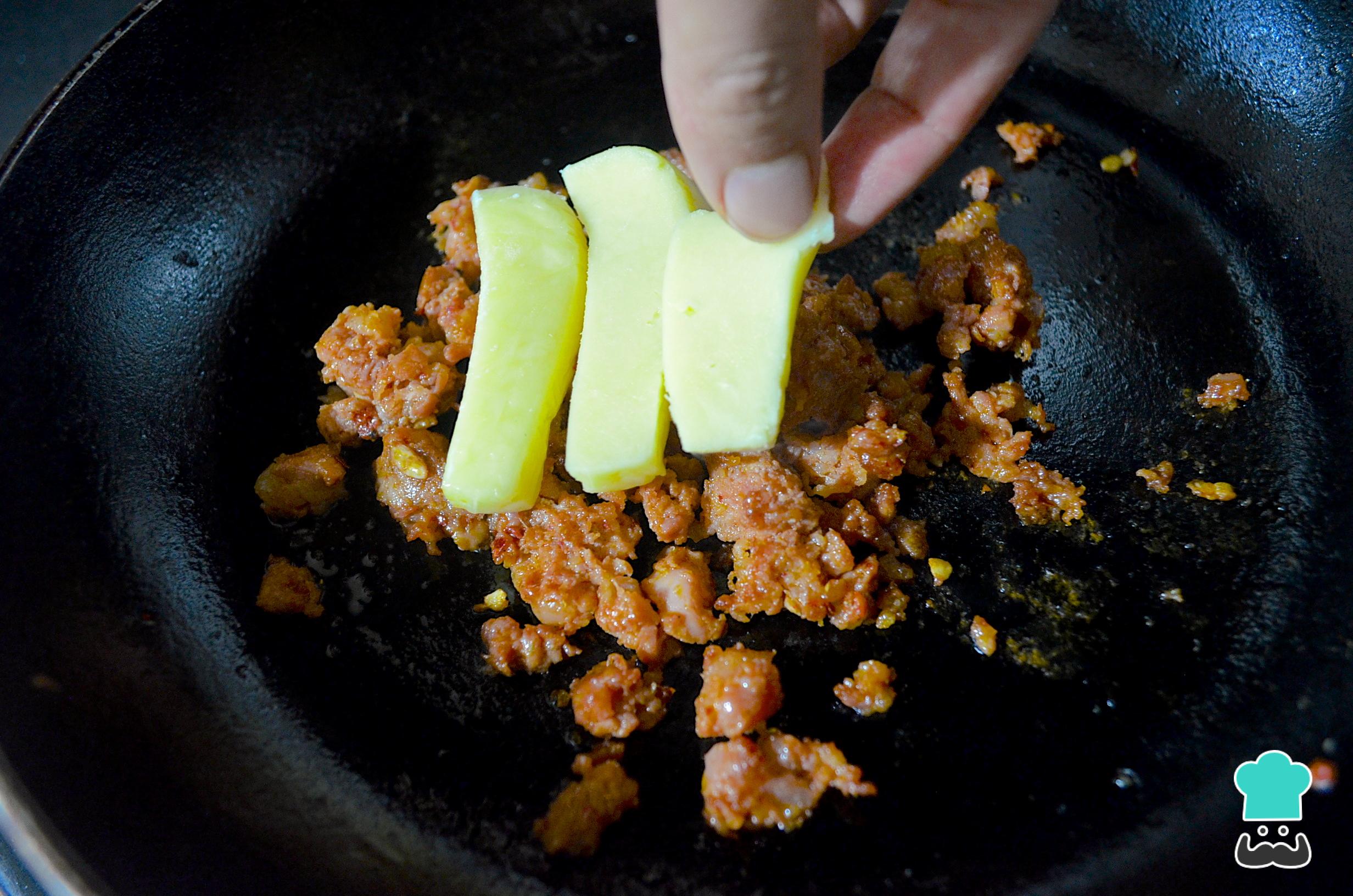 Queso flameado Receta FÁCIL