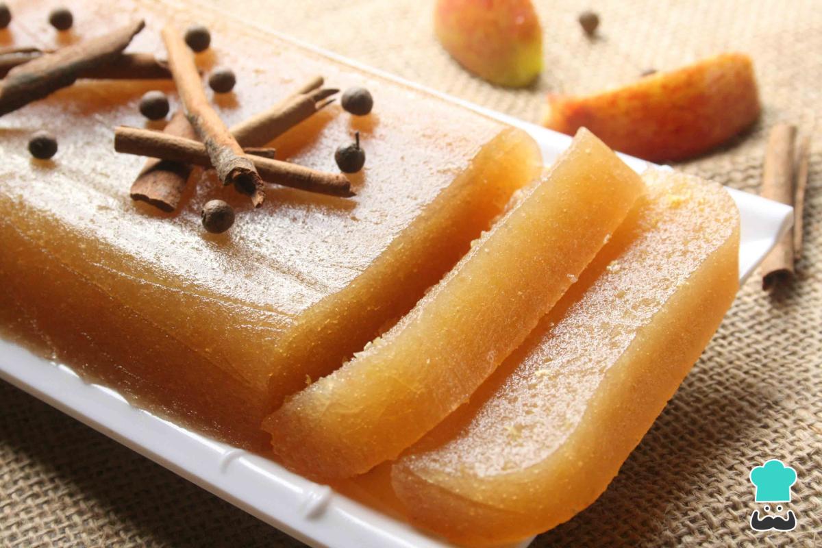Receta de Dulce de manzana con gelatina