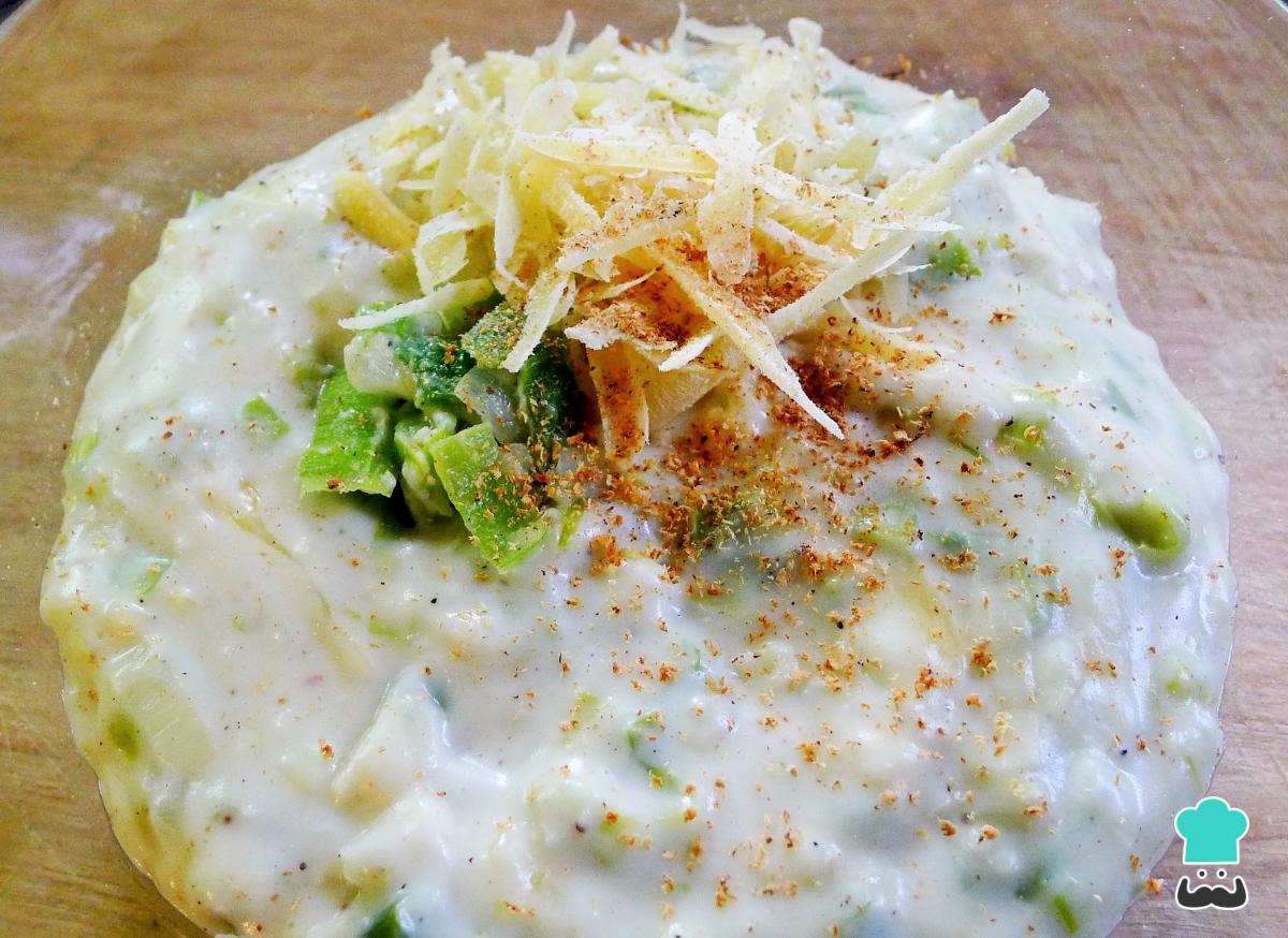 Receta de Salsa blanca de puerros