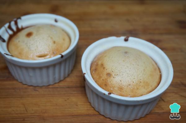 Receta de Coulant de turrón - Paso 8