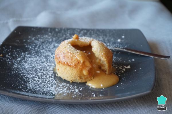 Receta de Coulant de turrón - Paso 9