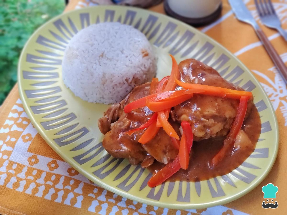 Receta de Pollo a la olla con arroz
