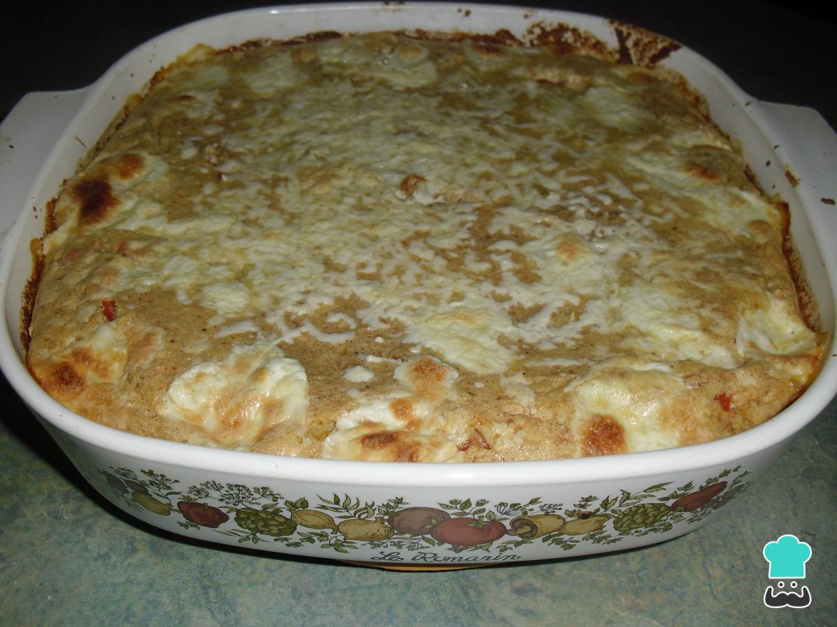 Receta de Soufflé de pollo con pan Bimbo