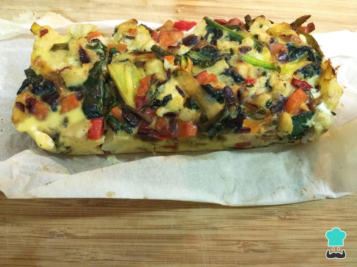 Receta de Budín de verduras