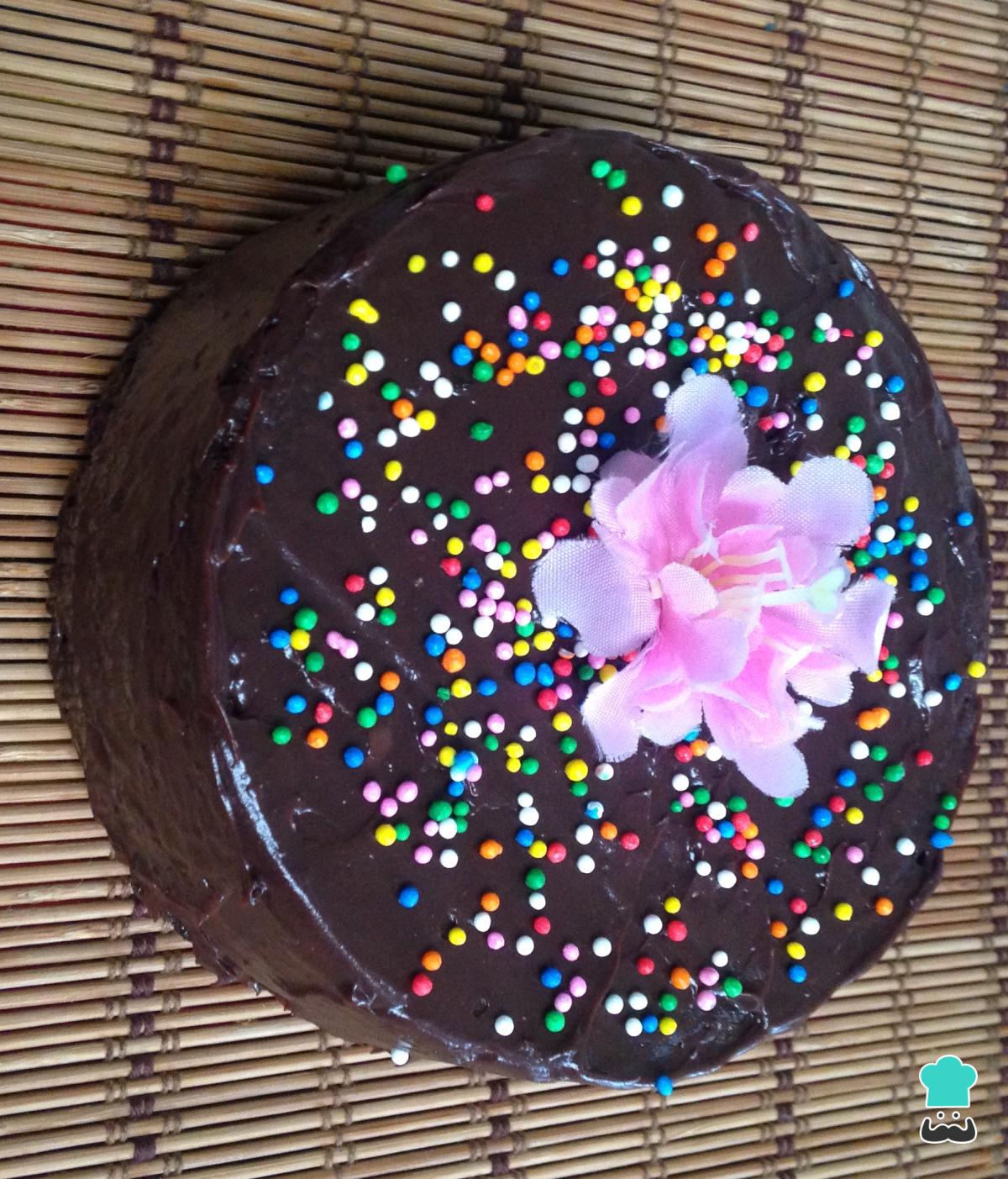 Receta de Queque de chocolate casero