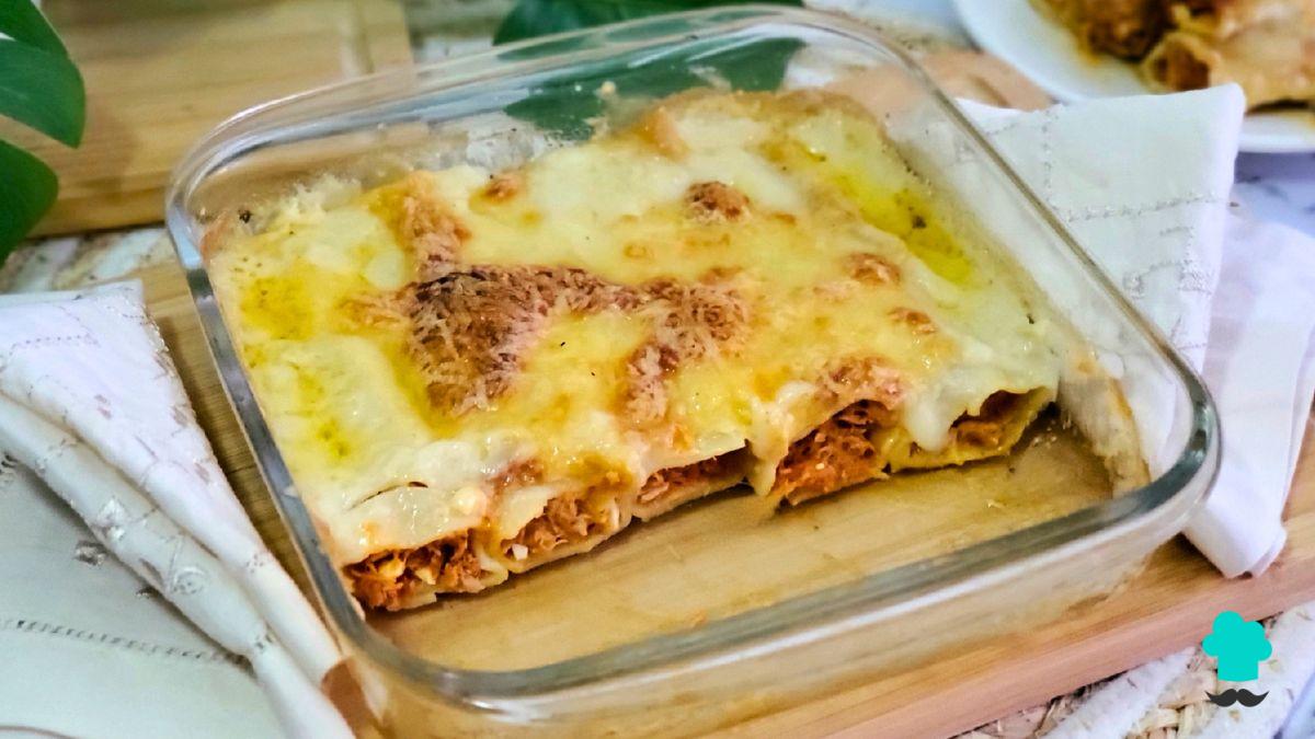 Receta de Canelones de atún y huevo con bechamel: la versión casera más cremosa y fácil