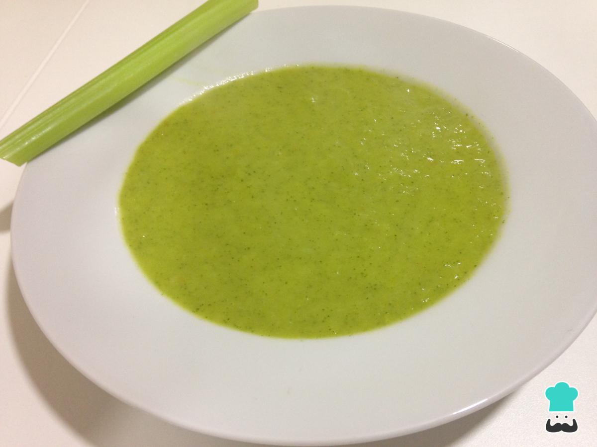 Receta de Crema depurativa de apio
