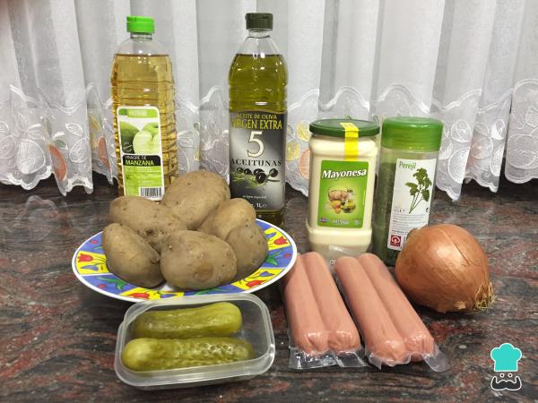 Receta de Ensalada alemana de patata - Paso 1