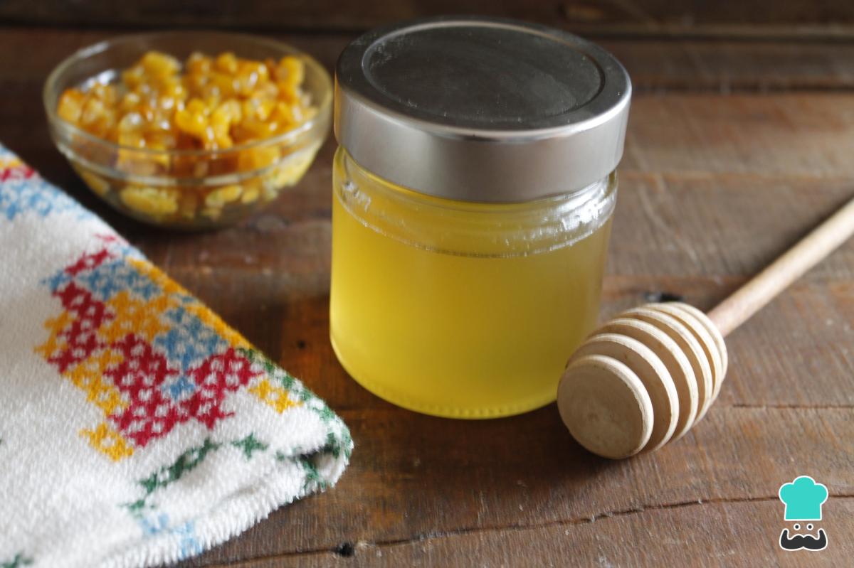 Receta de Jarabe de maíz (corn syrup)