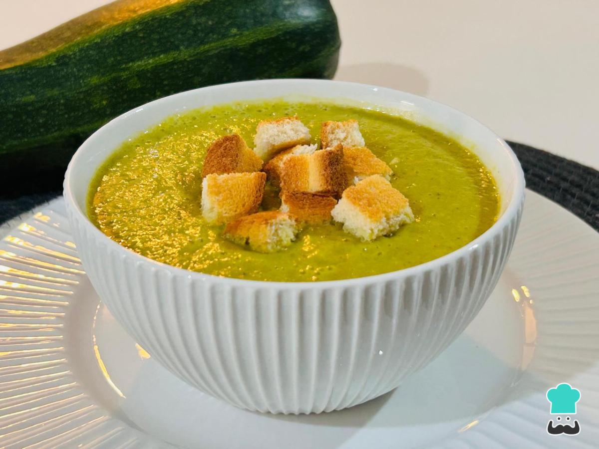 Receta de Crema de zapallito italiano