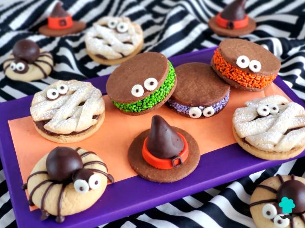 Receta de Galletas de Halloween fáciles: cómo hacer 4 diseños terroríficos con chocolate y una sola masa - Paso 14