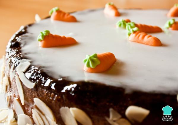 Receta de Bizcocho de zanahoria y canela - Carrot cake