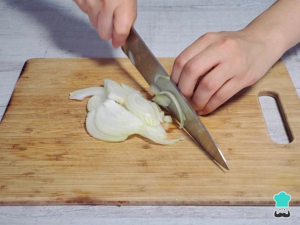 Receta de Revuelto de zapallitos verdes - Paso 1