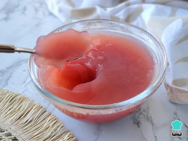 Receta de Gelatina de fresa natural - Paso 7