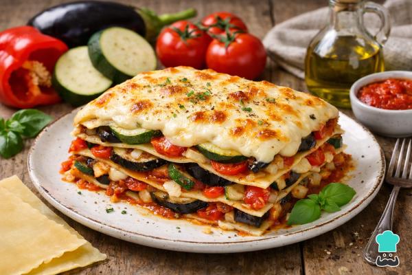 Recetas vegetarianas para Navidad - Lasaña vegetariana