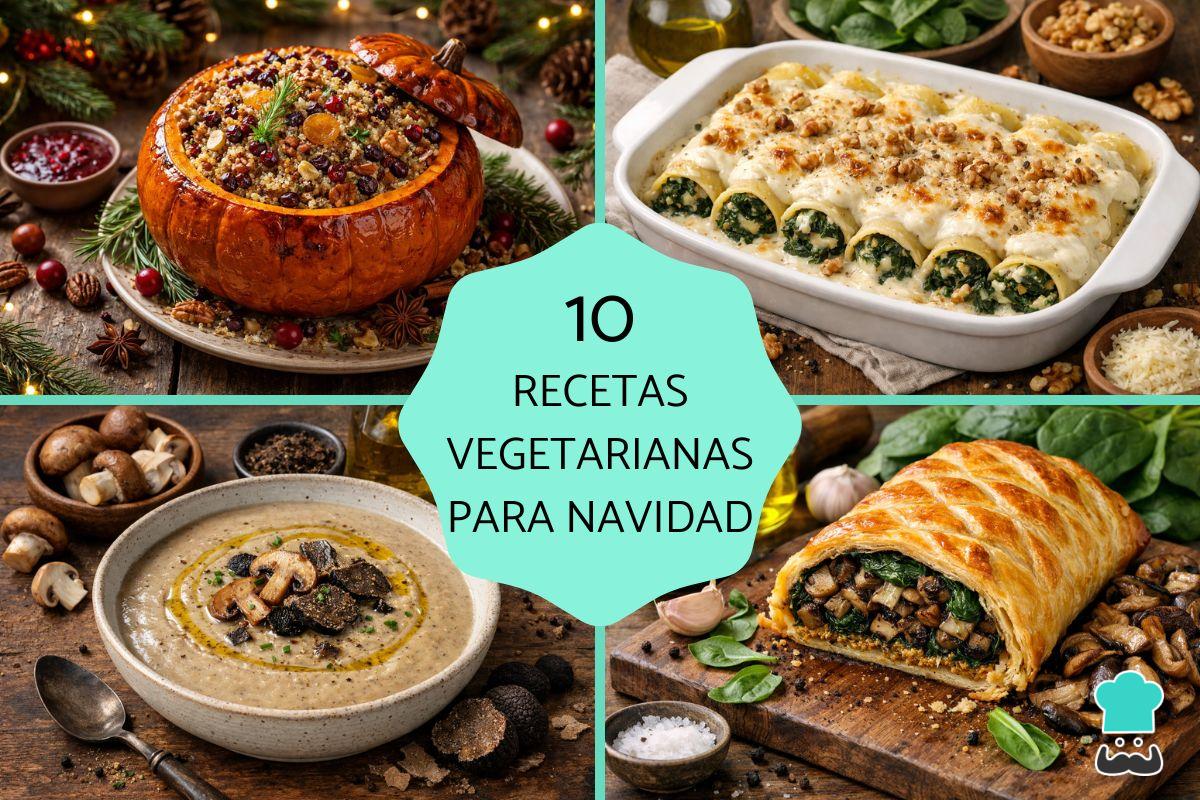 Recetas vegetarianas para Navidad