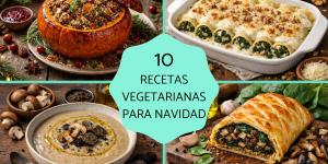 Recetas vegetarianas para Navidad