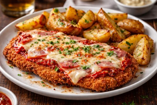 Loli, cocinera: "Estas milanesas de pollo a la napolitana quedan jugosas y crujientes, y se hacen sin freír" - Con qué acompañar estas milanesas de pollo a la napolitana