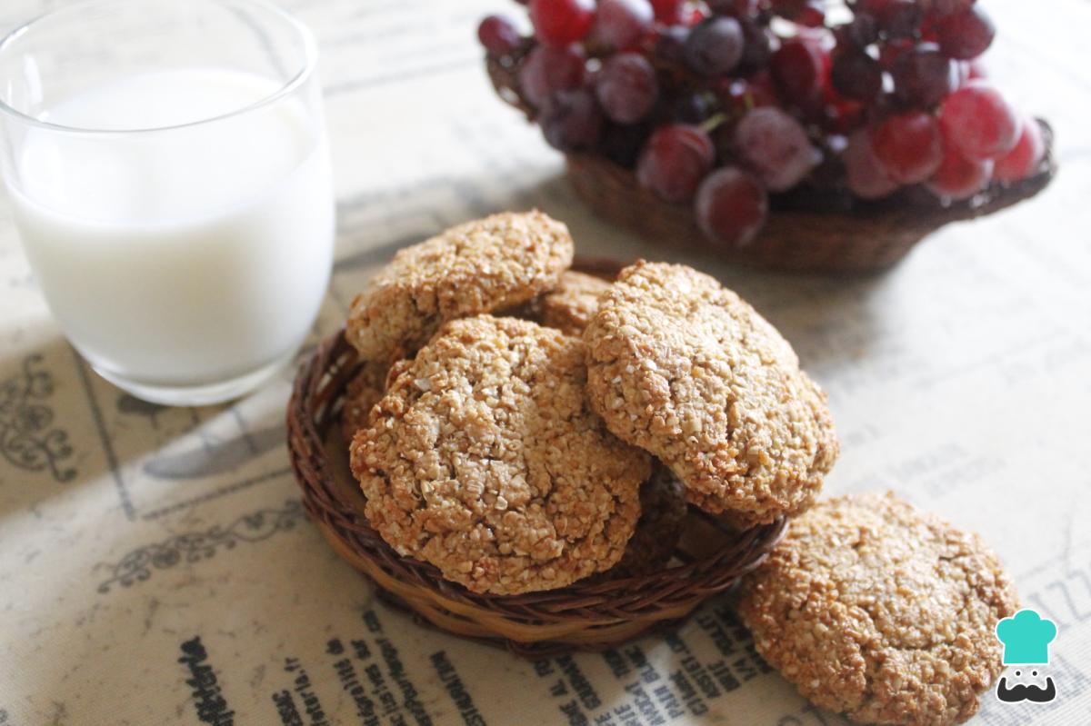 Receta de Galletas de salvado de avena
