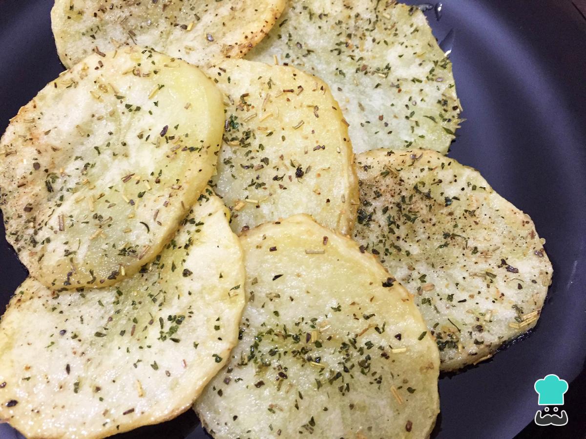 Receta de Patatas al horno con especias