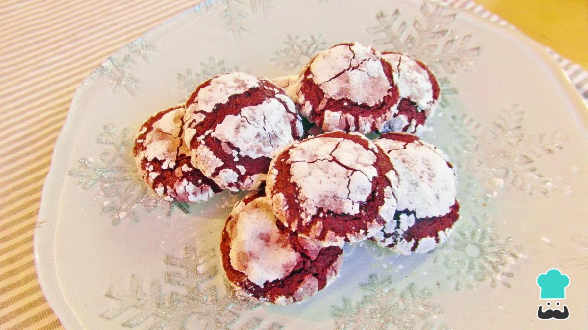 Receta de Galletas red velvet