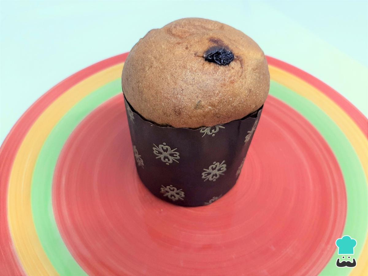 Receta de Panettone de chocolate