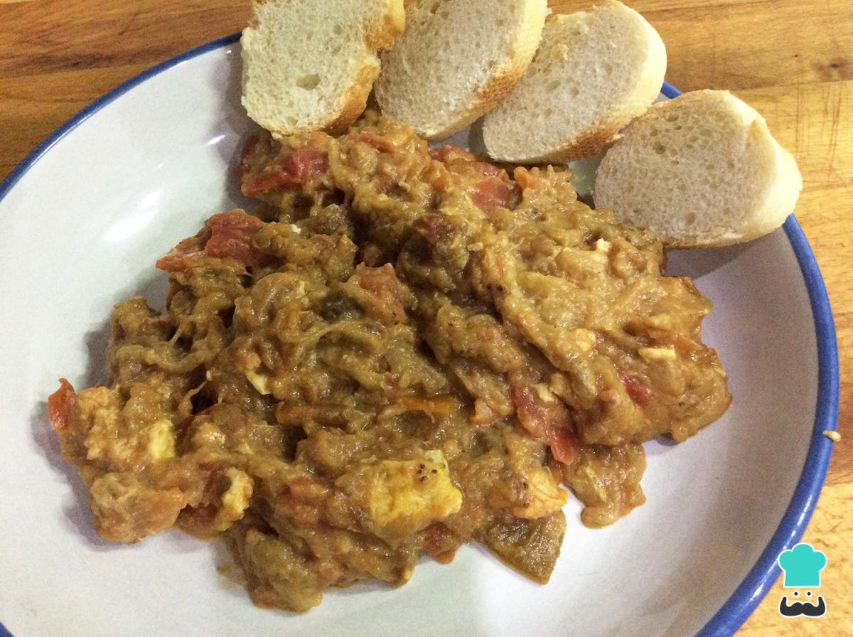 Receta de Berenjenas ahumadas mirza ghasemi