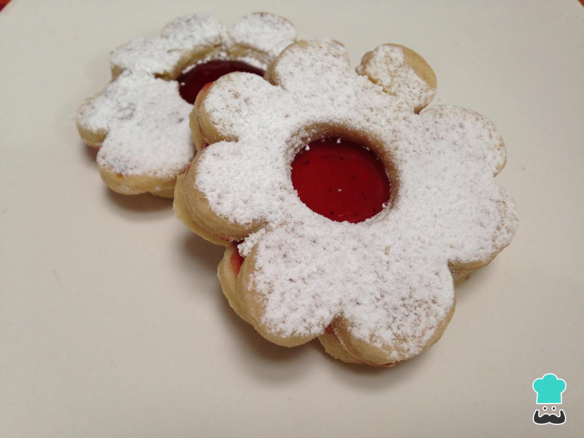 Receta de Galletas Spitzbuben suizas