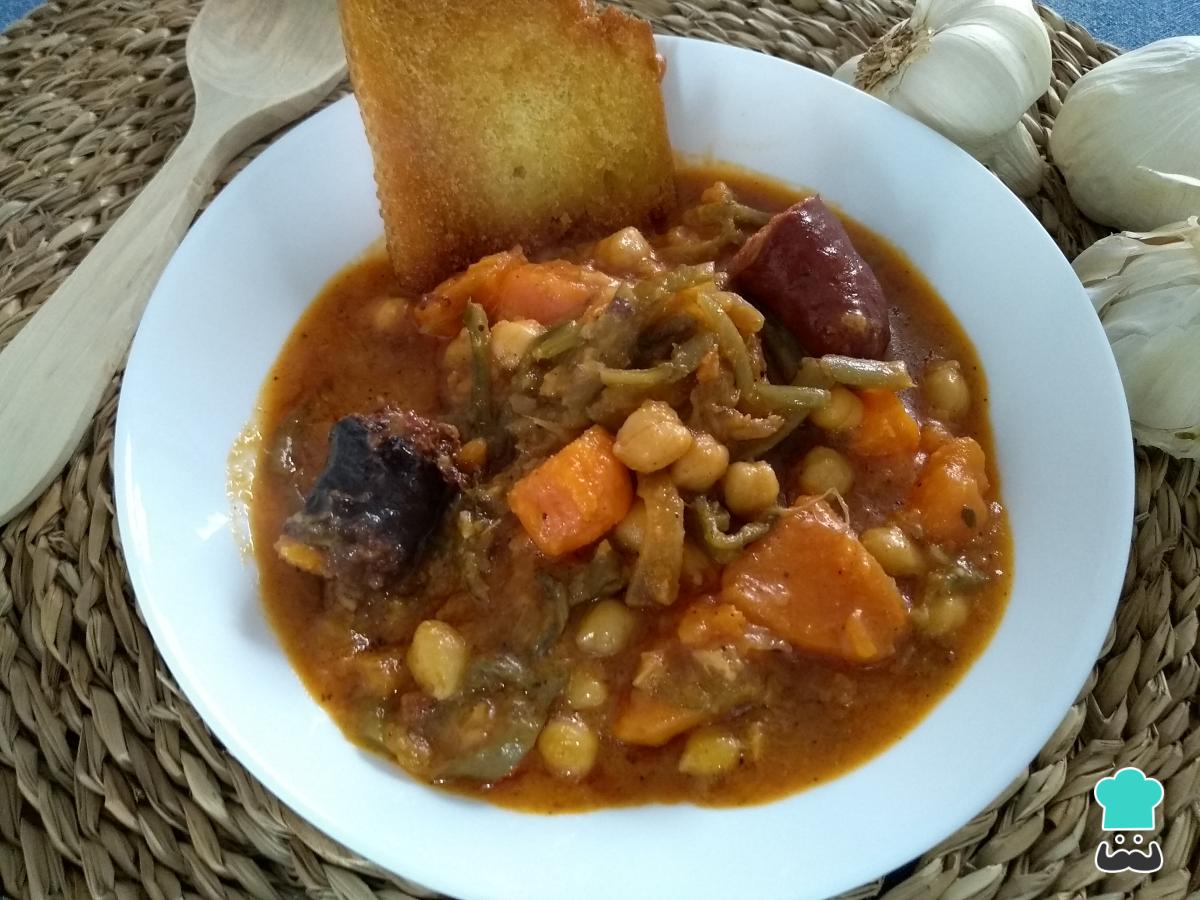 Receta de Potaje de tagarninas