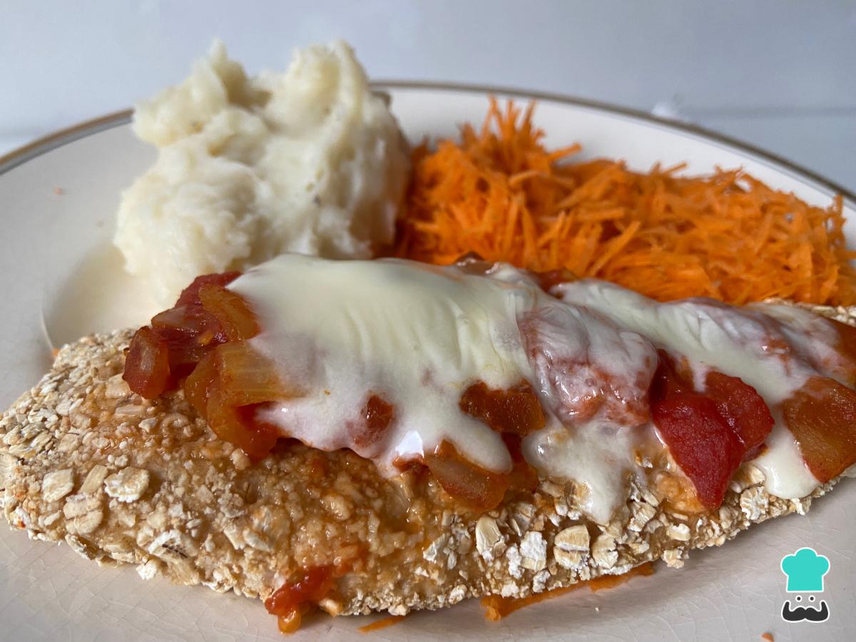 Receta de Milanesa de pollo a la napolitana