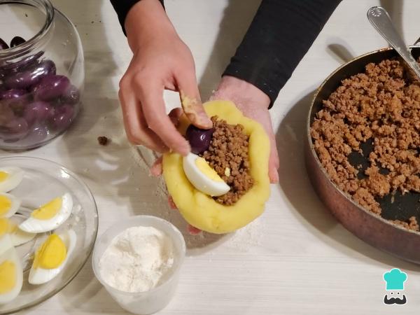 Receta de Papa rellena peruana - Paso 10