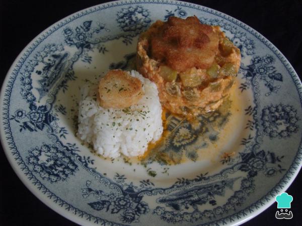 Receta de Pisto de calabacín con arroz