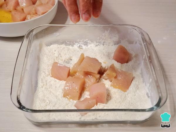Receta de Chicharrón de pescado peruano - Paso 4