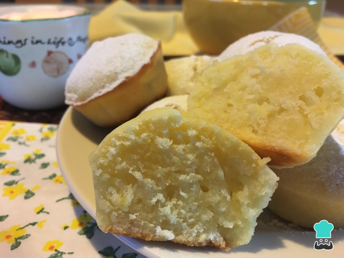 Receta de Magdalenas de limón
