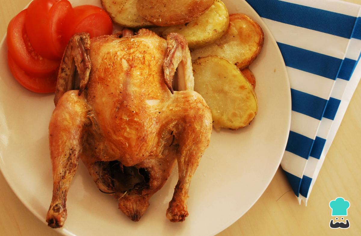 Receta de Picantones al horno